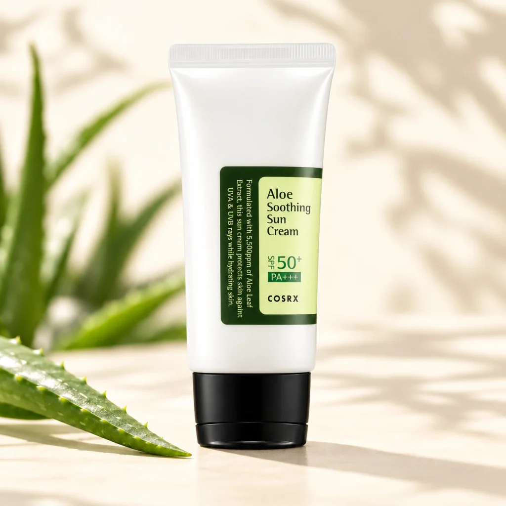 COSRX Aloe Soothing Sun Cream SPF50+ PA+++ 50 ml tube