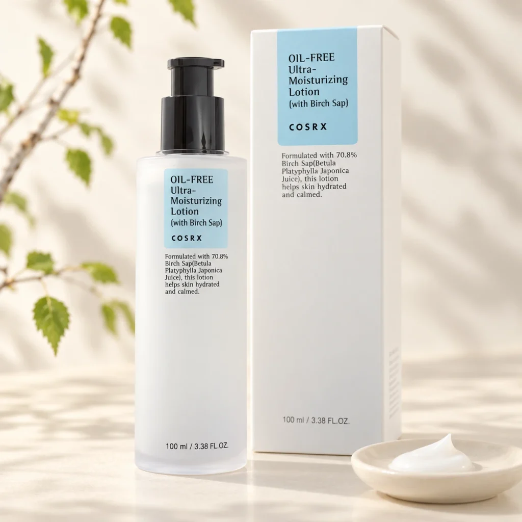 COSRX Oil-Free Ultra-Moisturizing Lotion 100 ml bottle and box